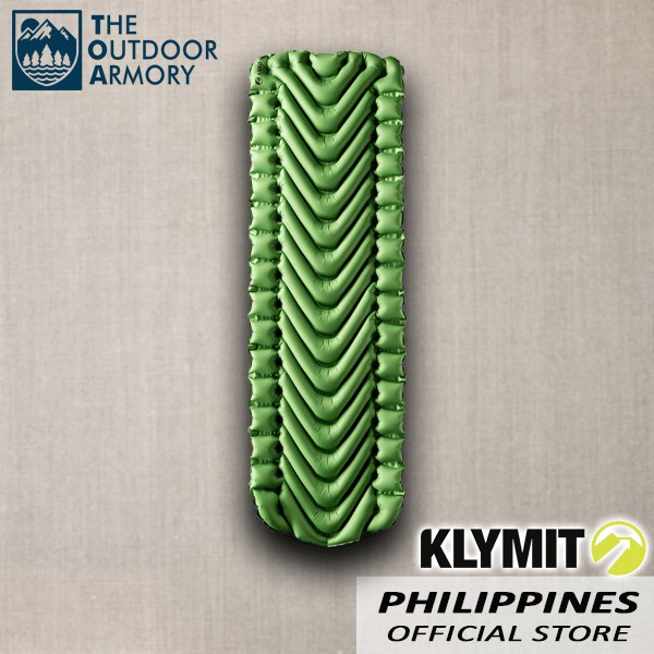 Klymit Static V Sleeping Pad Green With New Flip Valve Shopee Philippines