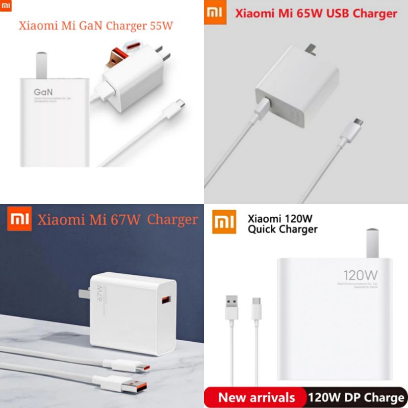mi 120w charger