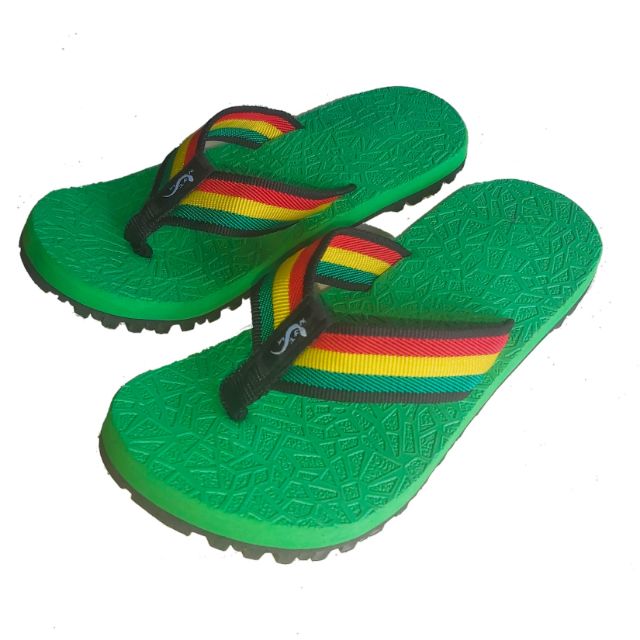 rasta slippers