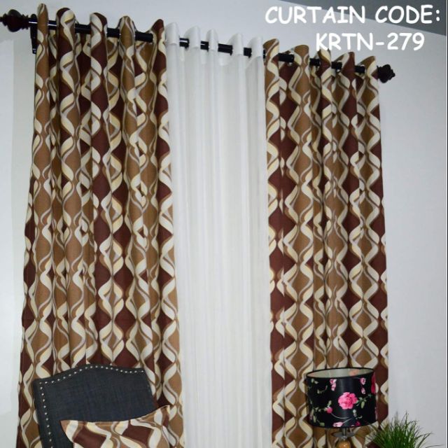Thick Kritona Curtains Shopee Philippines