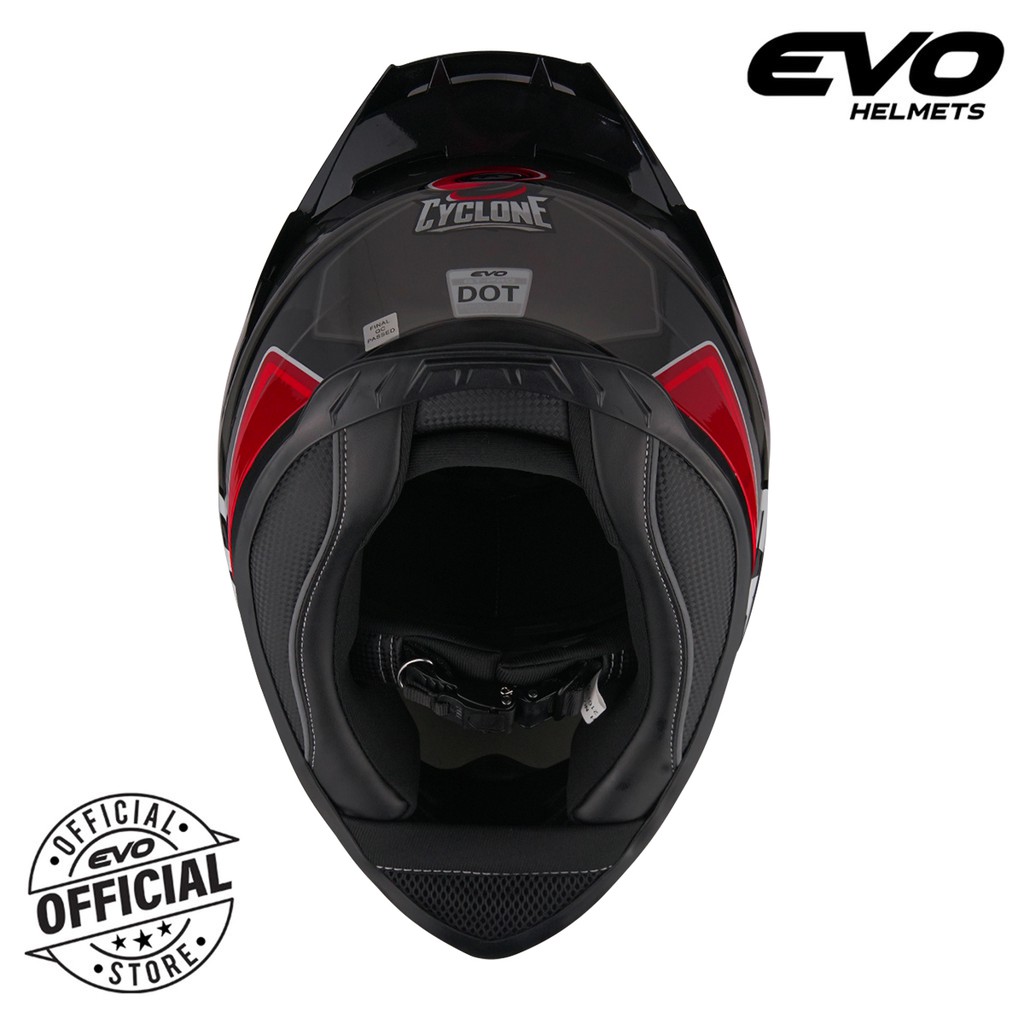 Evo Gt Pro Cyclone Full Face Dual Visor Helmet Shopee Philippines
