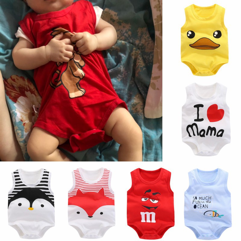 baby boy sleeveless jumper