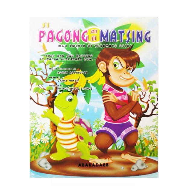 Ang kwentong ang pagong at ang matsing ay halimbawa ng isang image