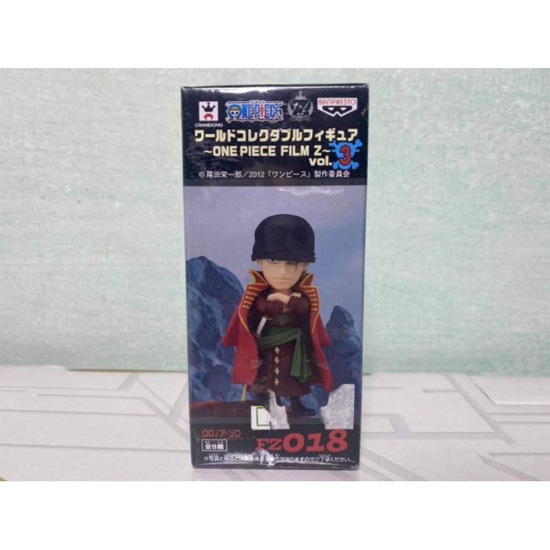 One Piece Wcf Film Z Roronoa Zoro Fz018 Shopee Philippines