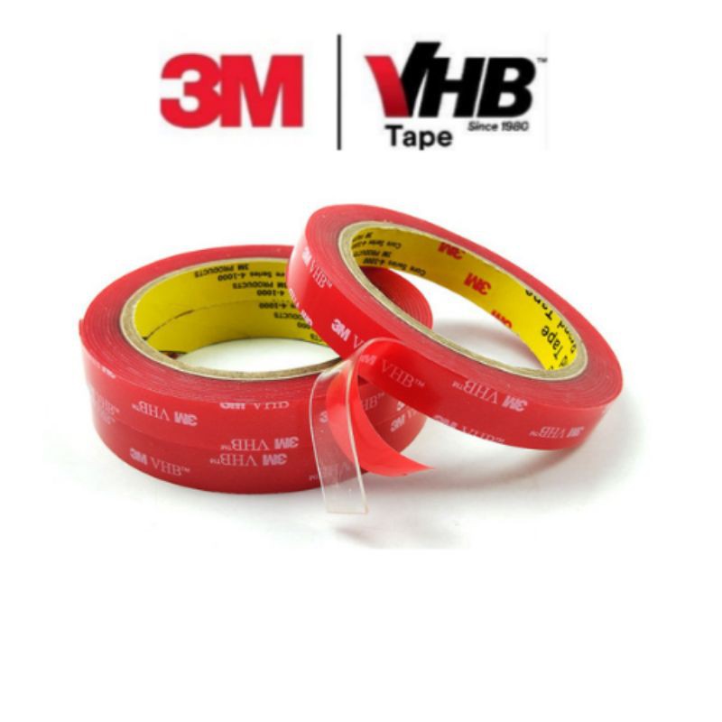 3M VHB Clear Gelatin Transparent Double Sided Adhesive Magic Tape No