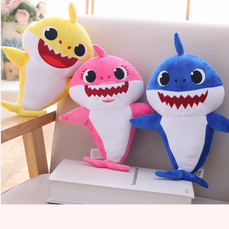 stuffed shark that sings baby shark