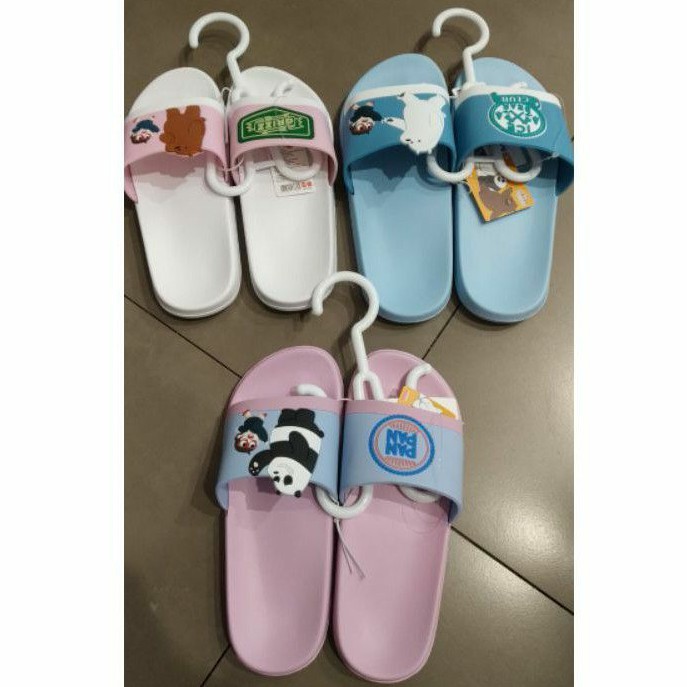 we bare bears slippers