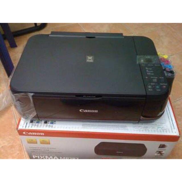 Canon Pixma Mp237 And Mp287 Printer Scanner And Xerox With Ciss Shopee Philippines