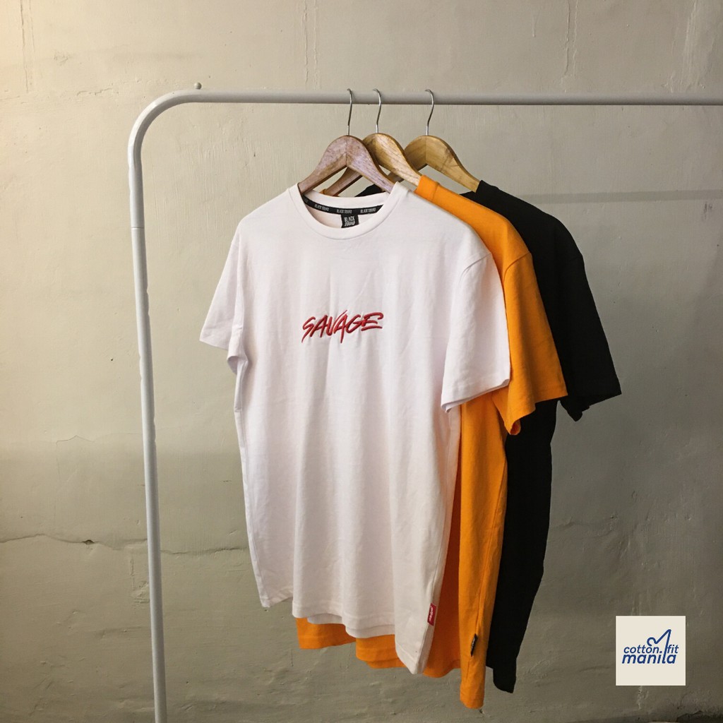 Black Squad Embroidered Savage Shirt Shopee Philippines