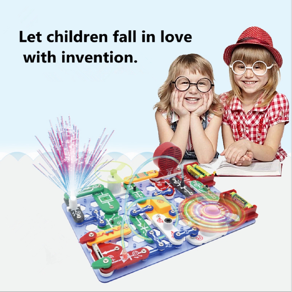 snap circuits lights electronics discovery kit