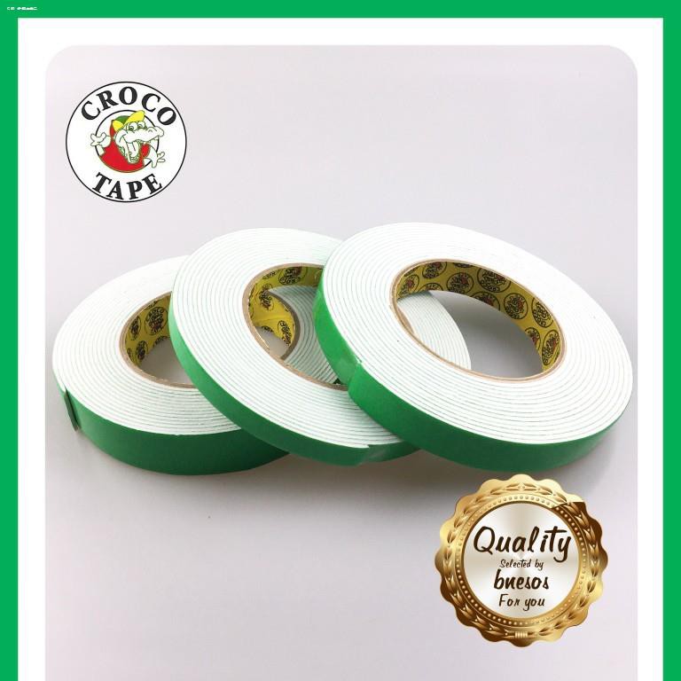 Correction Tape Bnesos Stationary Croco Foam Tape Double Sided Foam Double Sided Tape 12 18 24mm 5m Shopee Philippines