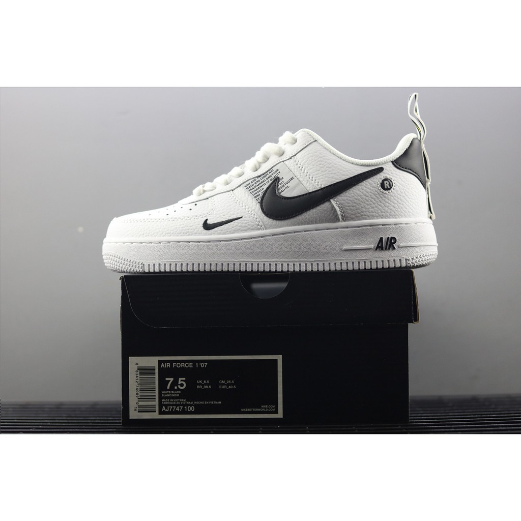 nike air force 1 utility white white black tour yellow
