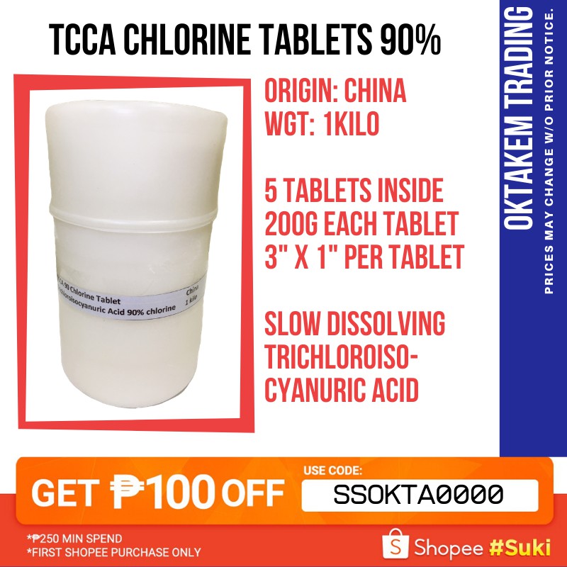 tcca tablets