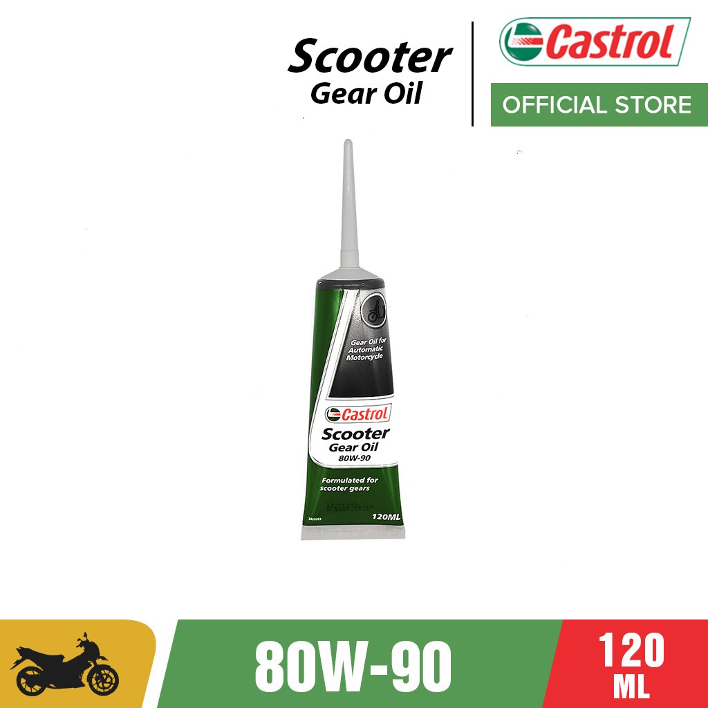 Castrol Scooter Gear Oil 80W90 120ML Shopee Philippines