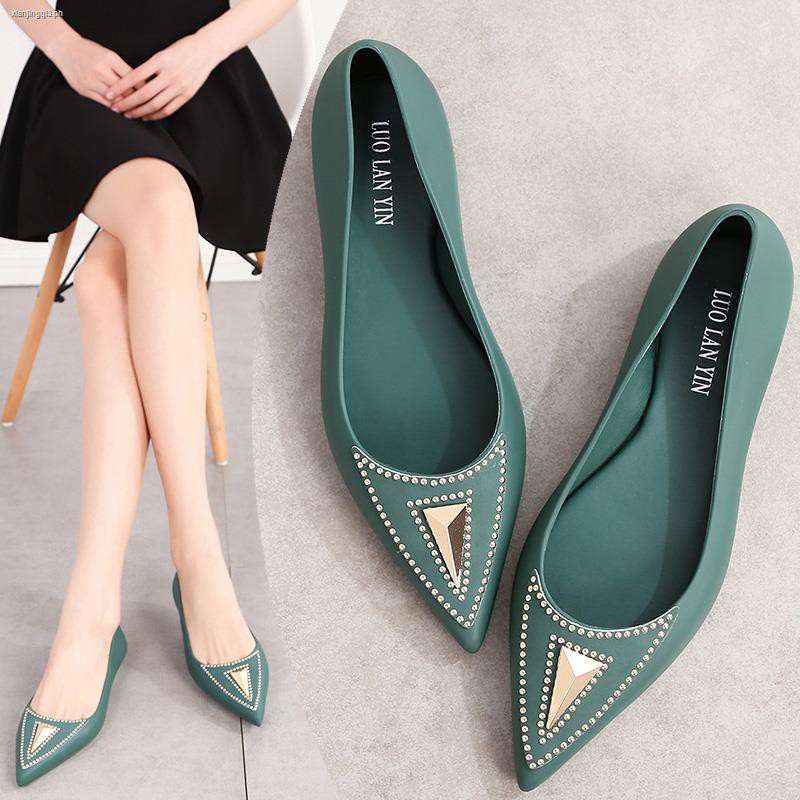 plastic summer shoes