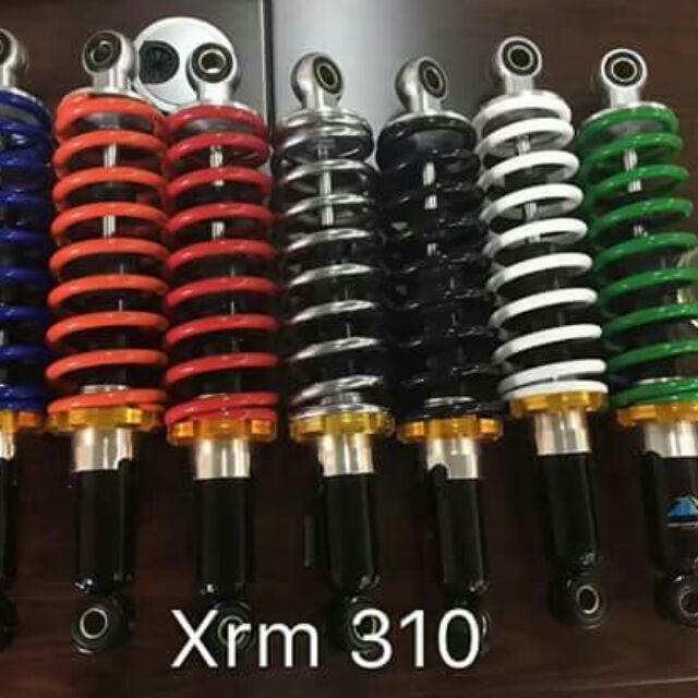 xrm rear shock size