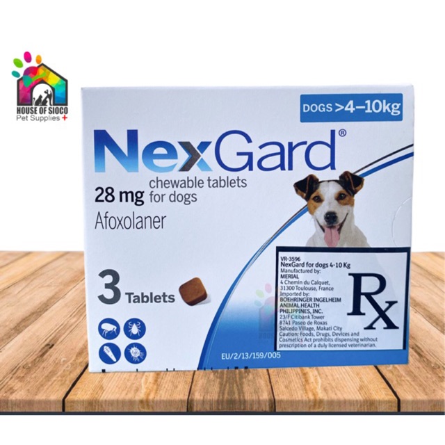 Nexgard Chewables for Dogs (price per 