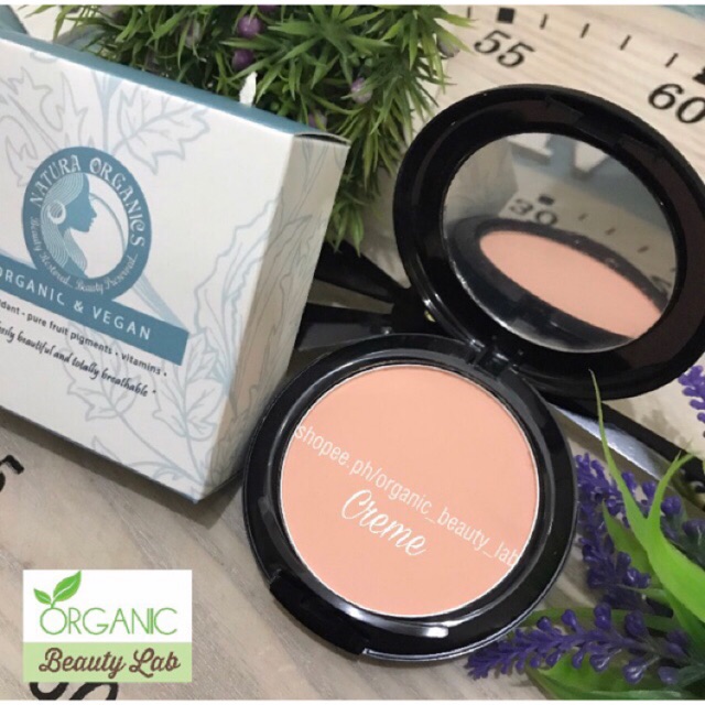 organic face powder