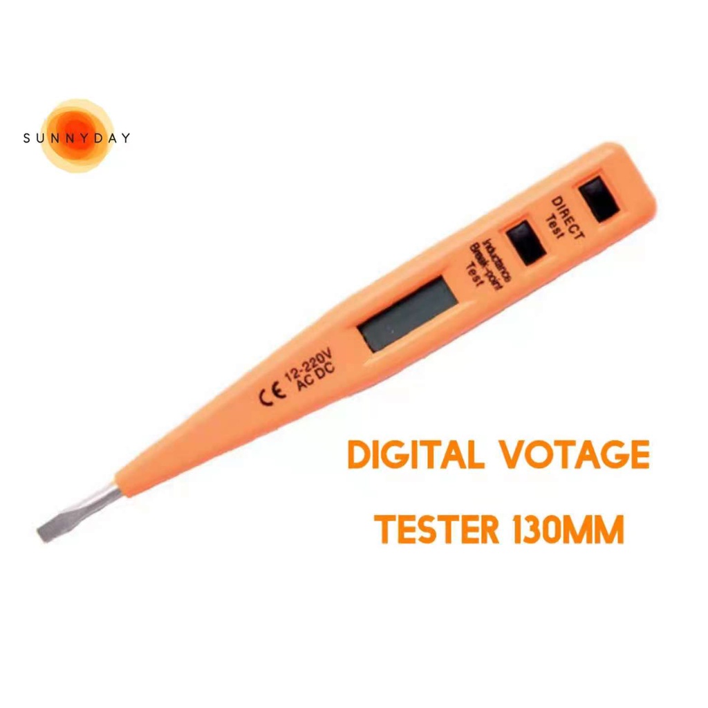 Hoteche Digital Voltage Tester 130mm 286003 *SUNNYDAY* Shopee
