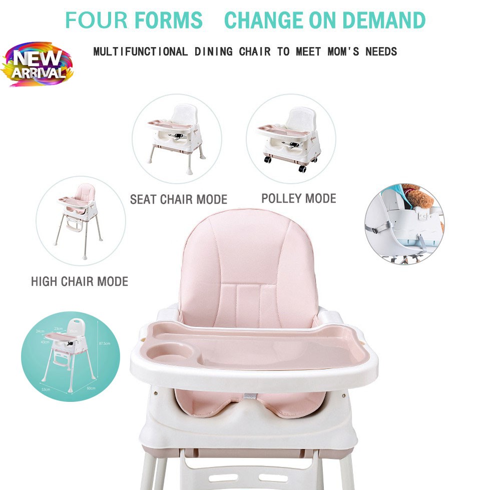 Baby Dining Chair Booster Seat, Toddler High Chair For Dining Table
