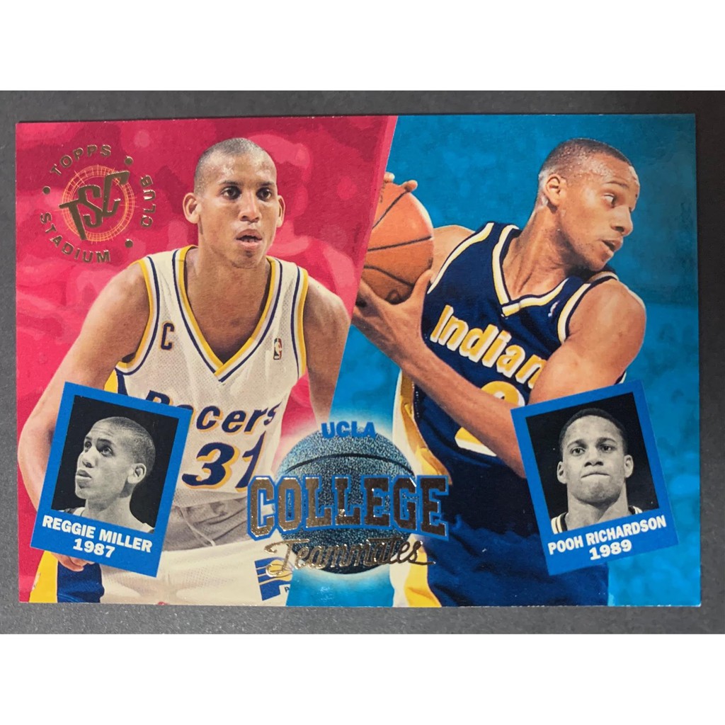 1994 Topps Stadium Club Nba Basketball Card Hakeem Olajuwon Clyde Drexler Reggie Miller Richardson Shopee Philippines