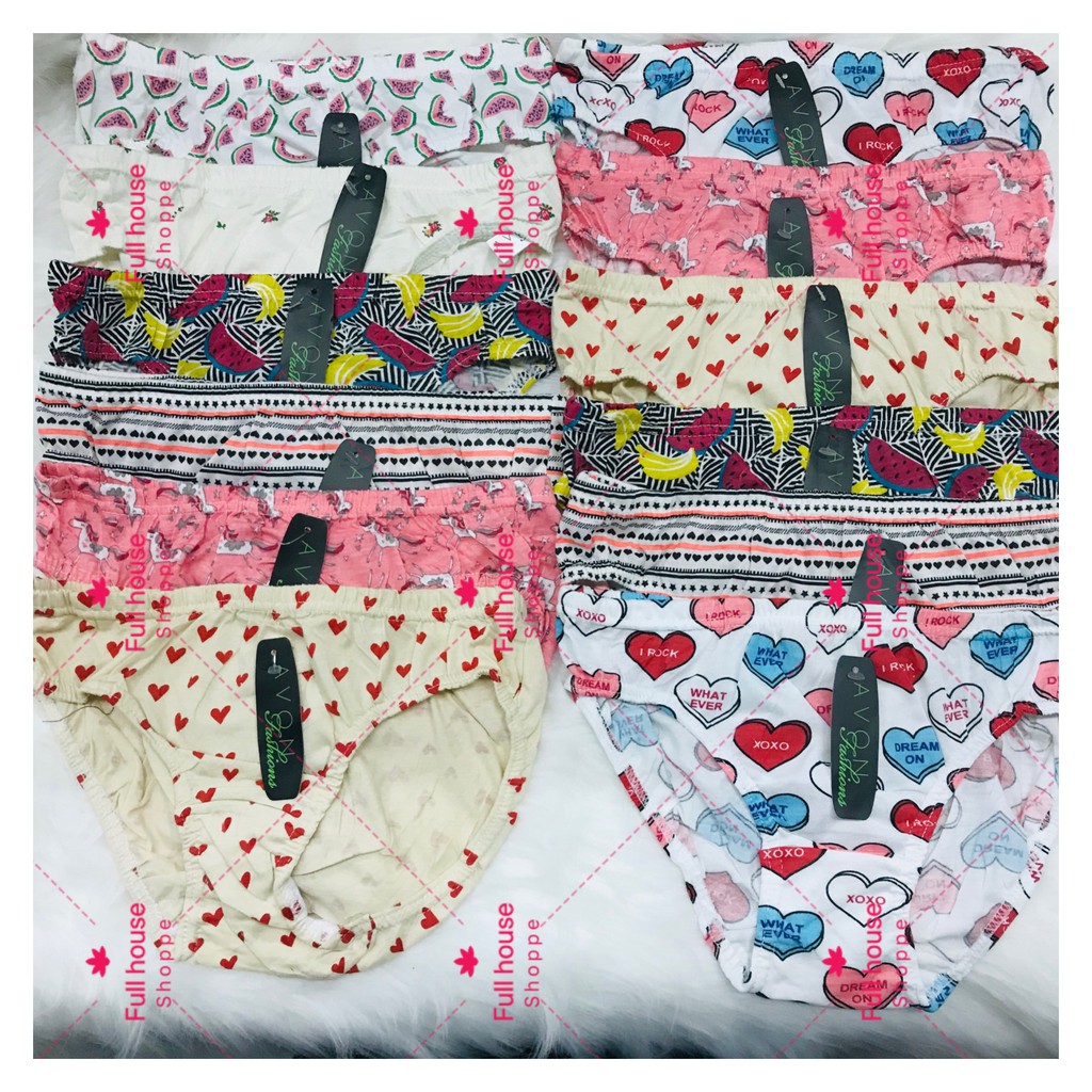 cod new stock cotton AVON panty ladies underwear 12pcs Shopee Philippines