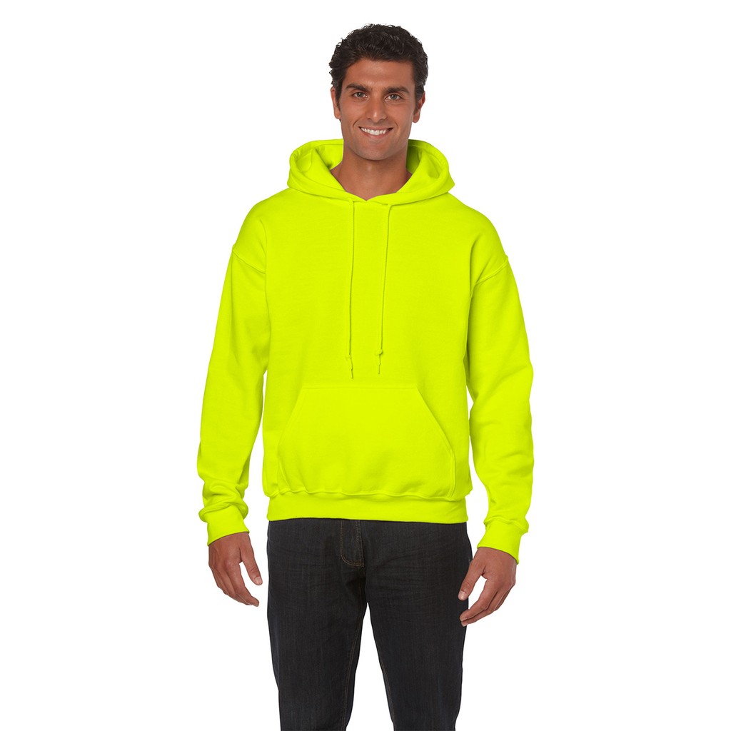 Gildan Heavy Blend Adult Hooded Sweatshirt (Safety Green) | Shopee ...