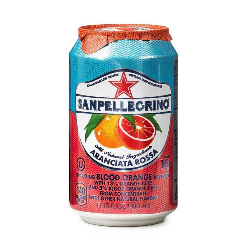 San Pellegrino Blood Orange Sparkling Beverage 11 15oz 24 Cans Shopee Philippines