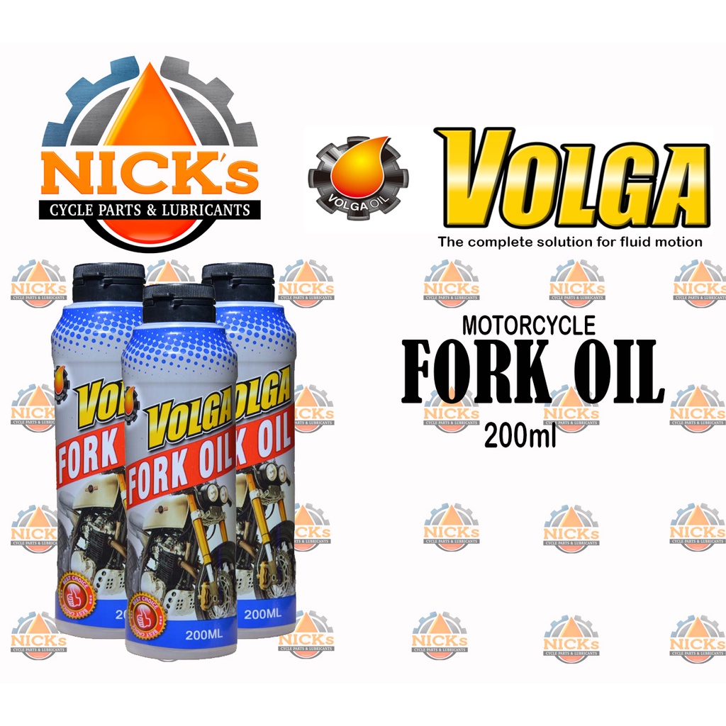 VOLGA MOTORCYCLE FORK OIL 200 ml Shopee Philippines
