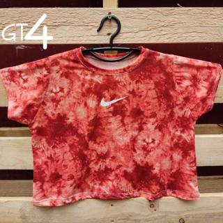 nike tie dye crop top