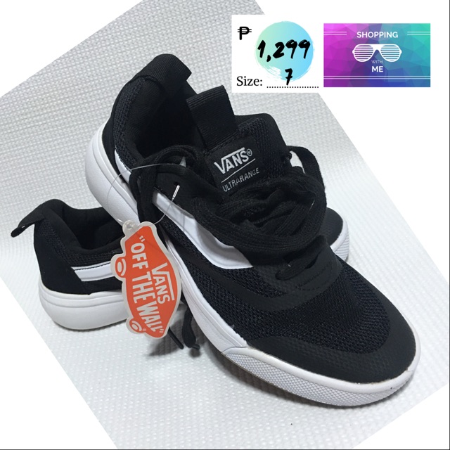 vans shoes in the mall