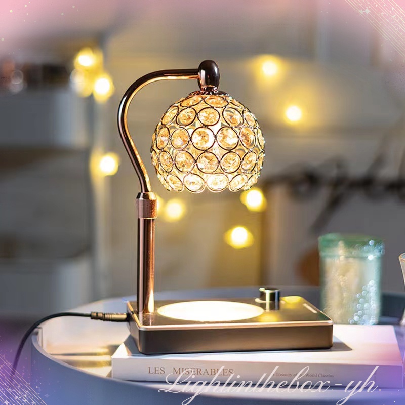 Candle Warmer Lamp With Timer Fragrance Wax Warmer Home Dimmable