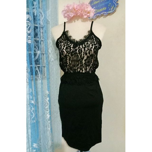 black lace dress sale