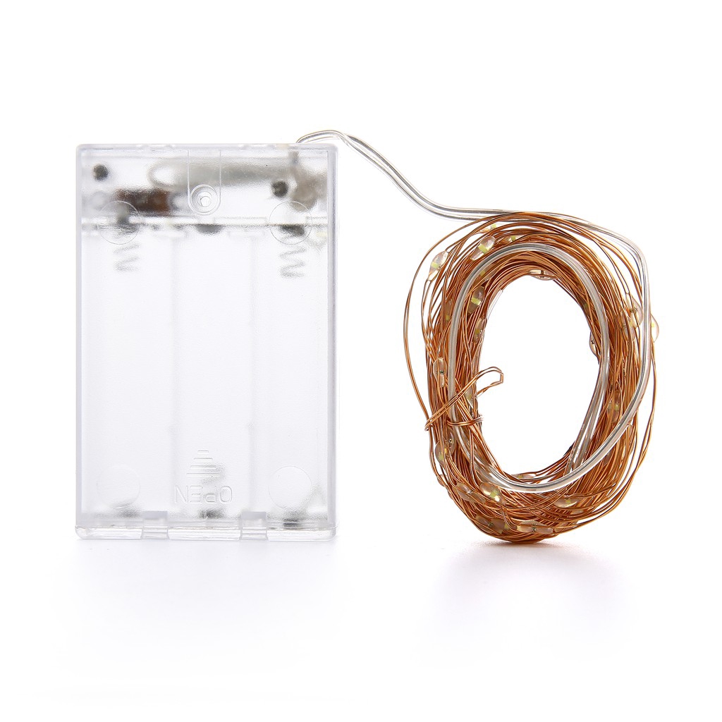 Fairy lights 5M 10M string lights 50LED 100LED battery-powered wedding Mga Christmas party holiday lights