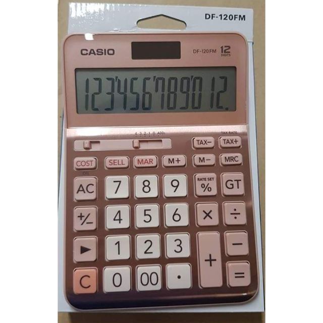 Casio DF 120FM casio calculator ORIGINAL Shopee Philippines