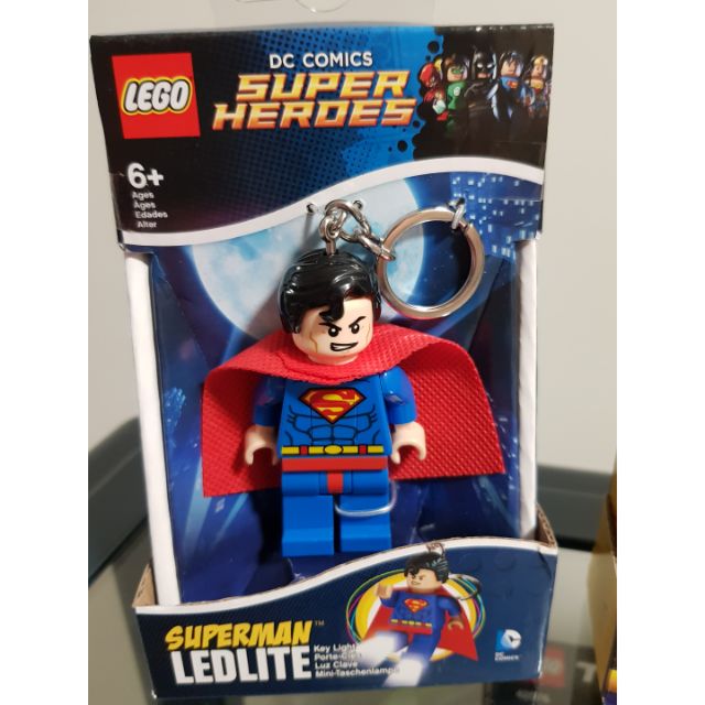 lego superman keyring