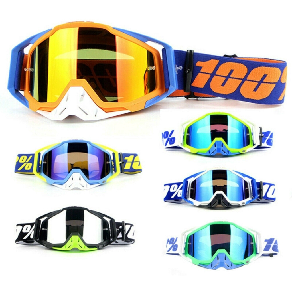 Motorbike Motocross Race Goggles Glasses Outdoor Offroad ATV UTV Anti-UV Bike 
