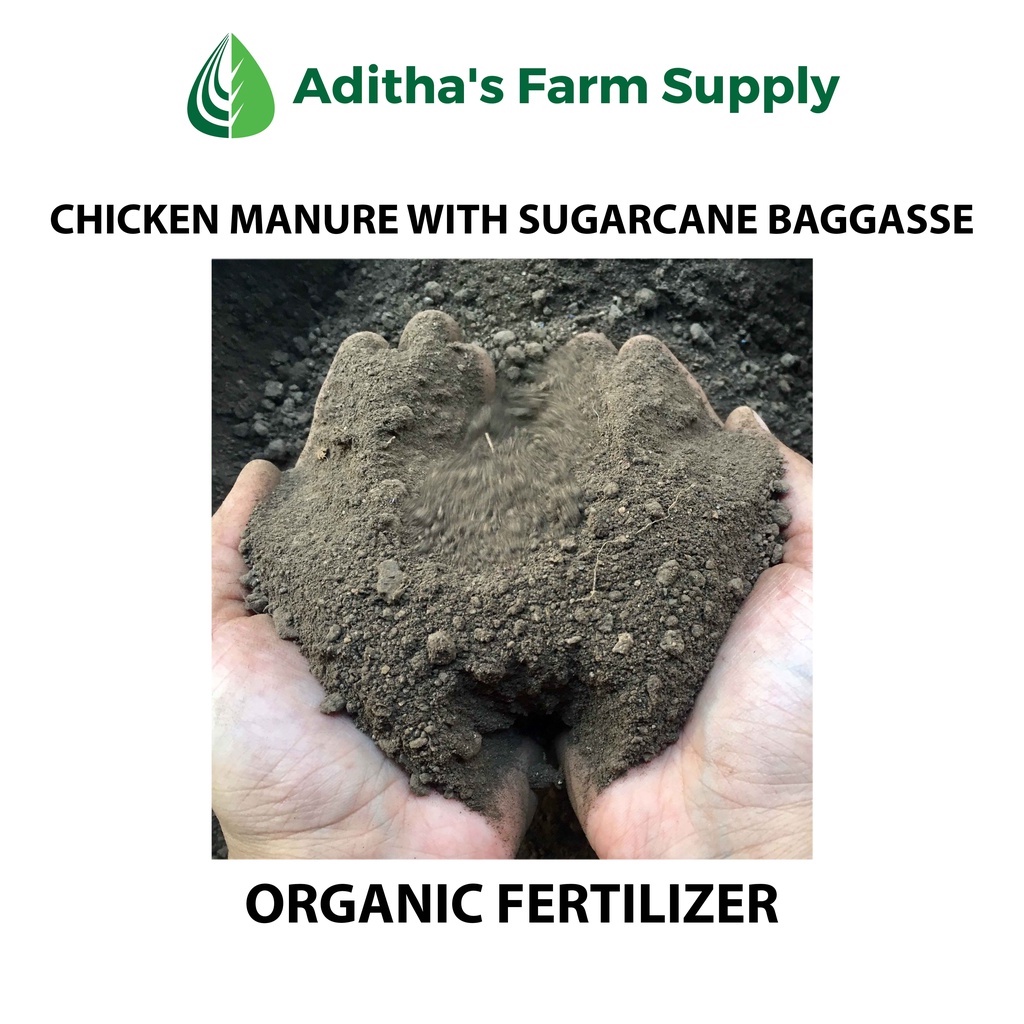 1 kg Dried Chicken Manure with Sugarcane Bagasse Shopee Philippines