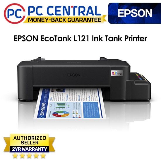 Epson L121 Single Function Ink Tank Printer Shopee Philippines 5090