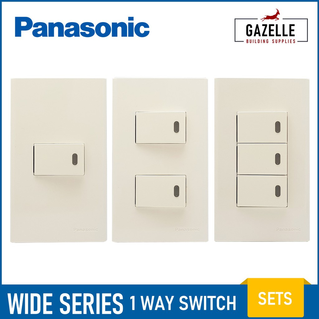 Panasonic Wide Series 1 Way LED Illuminated Switches Shopee Philippines