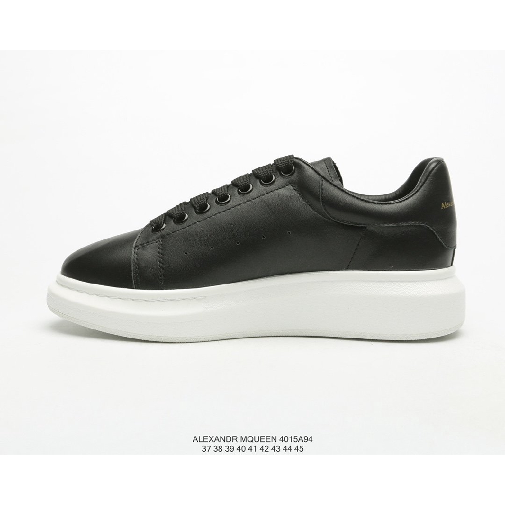 alexander mcqueen black and white shoes