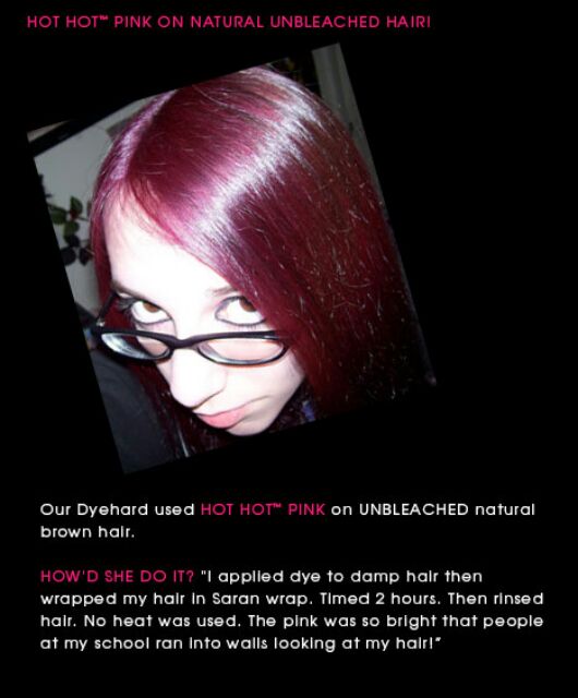 Hot Hot Pink Manic Panic Hair Dye Shopee Philippines
