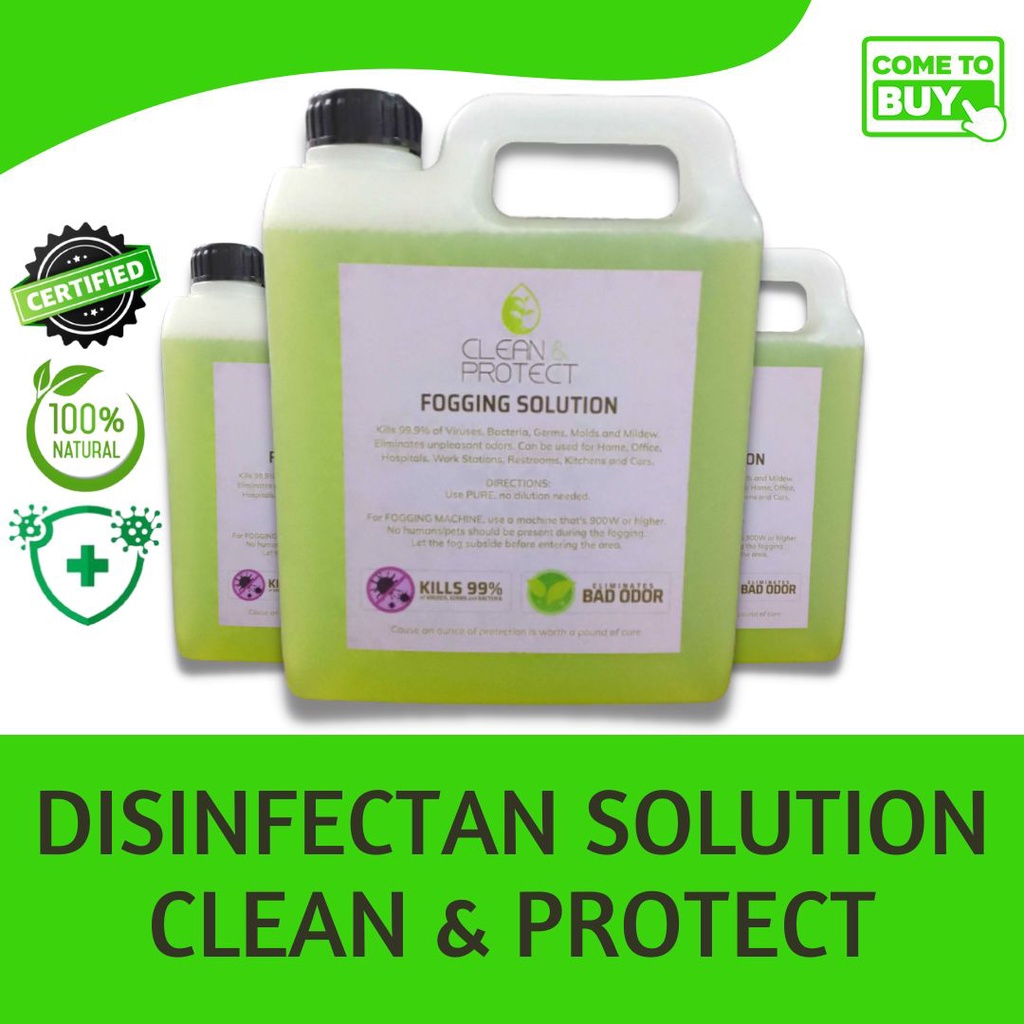 1 Liter Eucalptus Disinfectant , Fogging Solution Liquid , Disinfectant