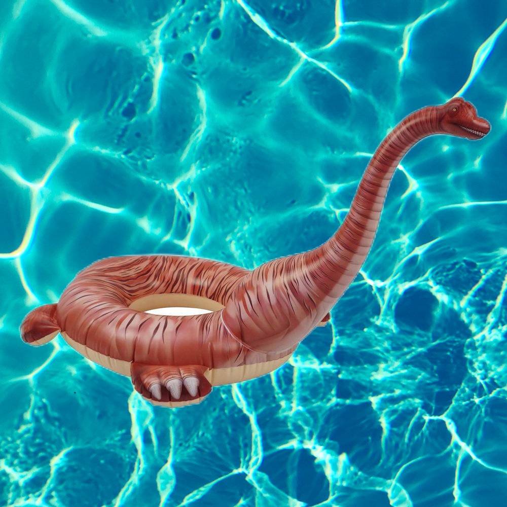 Portable Dinosaur Pool Float Water Toys 