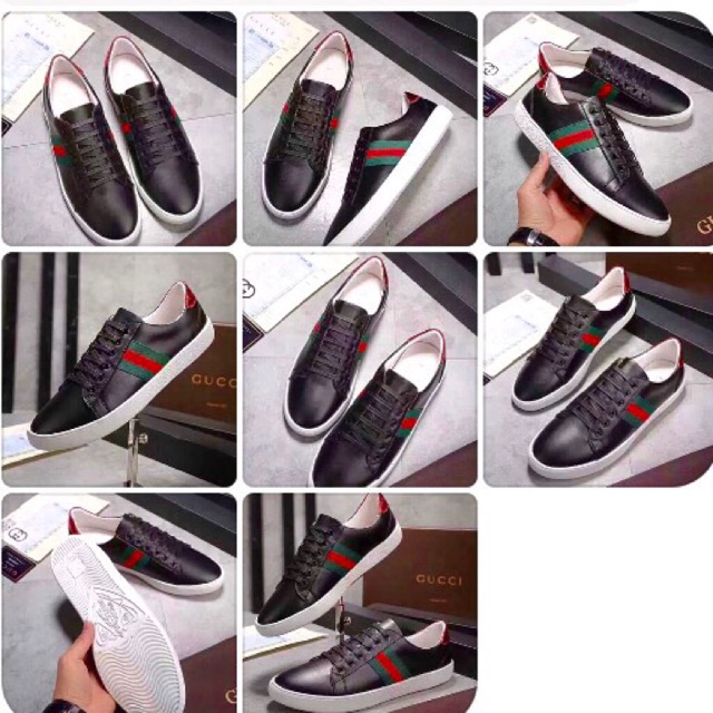 gray gucci sneakers