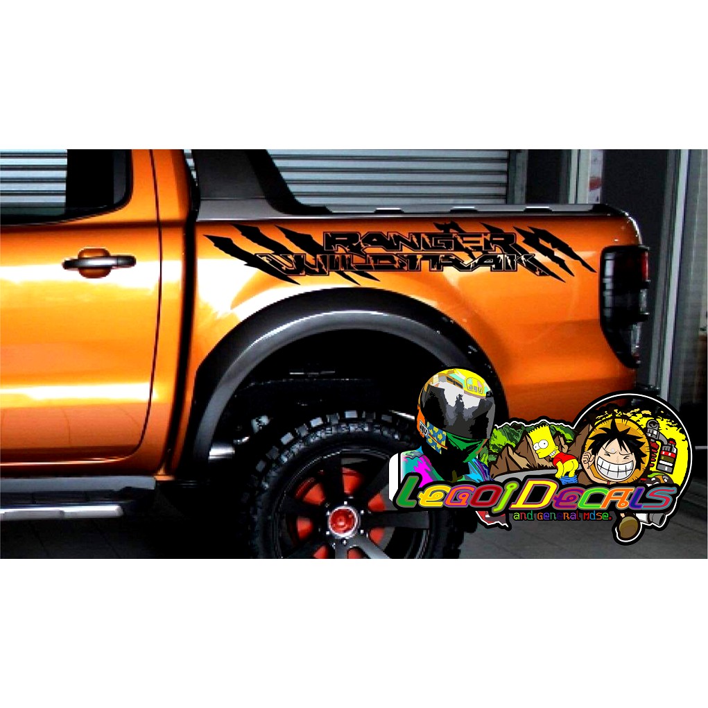 ranger wildtrak side decals Shopee Philippines