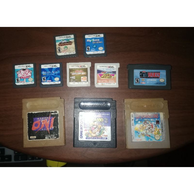 Nintendo Gameboy Ds 3ds Games Shopee Philippines