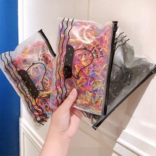 Cod Qipin 2500PCS Korean Color Hair Band Rubber Band Hair Ring Children Disposable Rubber Band Hair Accessories #3
