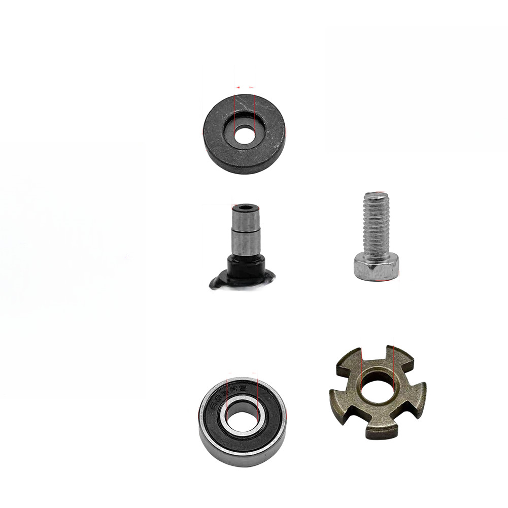 [spot goods] 550 FOR MINI Angle Grinder Spindle Gear Shaft Set 5pc Metal Parts for DIY - Image 2