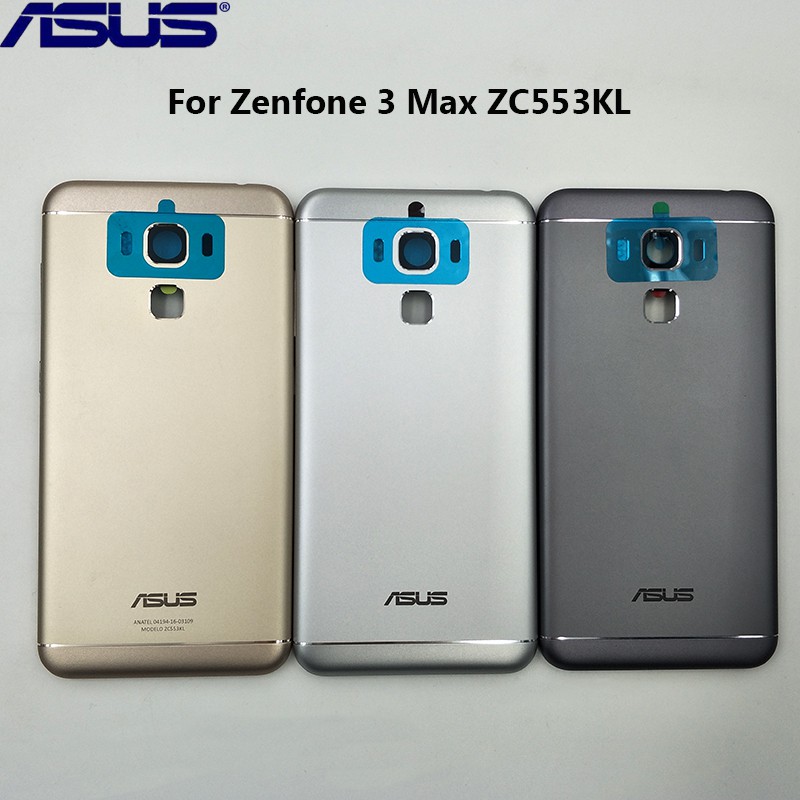 Original For Asus Zenfone 3 Max Zc553kl X00dd X00dda Back Door Case Battery Housing Back Cover Rear Housing Cover Shopee Philippines